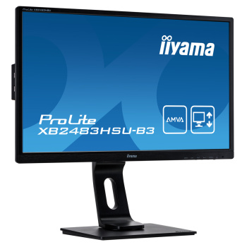 IIYAMA used οθόνη XB2483HSU LED, 23.8″ 1920×1080, VGA/DVI/DisplayPort, Grade B