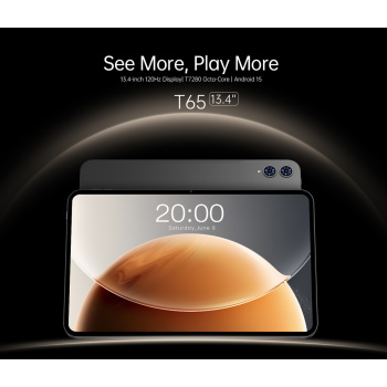 TECLAST tablet T65, 13.4″, 6/128GB, 4G, Android 15, 8000mAh, γκρι