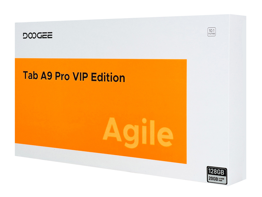 DOOGEE tablet Tab A9 Pro με πληκτρολόγιο/ποντίκι/στυλό αφής/θήκη, 10.1", 4/128GB, Android 15, 6580mAh, μαύρο - Image 4