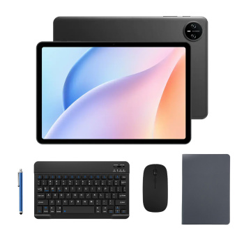 DOOGEE tablet Tab A9 Pro με πληκτρολόγιο/ποντίκι/στυλό αφής/θήκη, 10.1″, 4/128GB, Android 15, 6580mAh, μαύρο