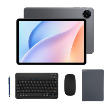 DOOGEE tablet Tab A9 Pro με πληκτρολόγιο/ποντίκι/στυλό αφής/θήκη, 10.1″, 4/128GB, Android 15, 6580mAh, γκρι