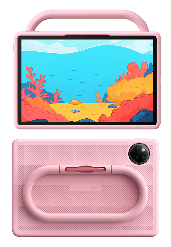 DOOGEE tablet U11 Kid, 11", 4/128GB, Android 16, 8580mAh, ροζ