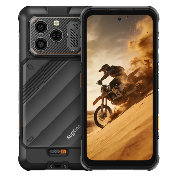 RUGONE smartphone Xever 8, 6.50″, 8/128GB, 4800mAh, IP68/IP69K/MIL-STD-810H, μαύρο