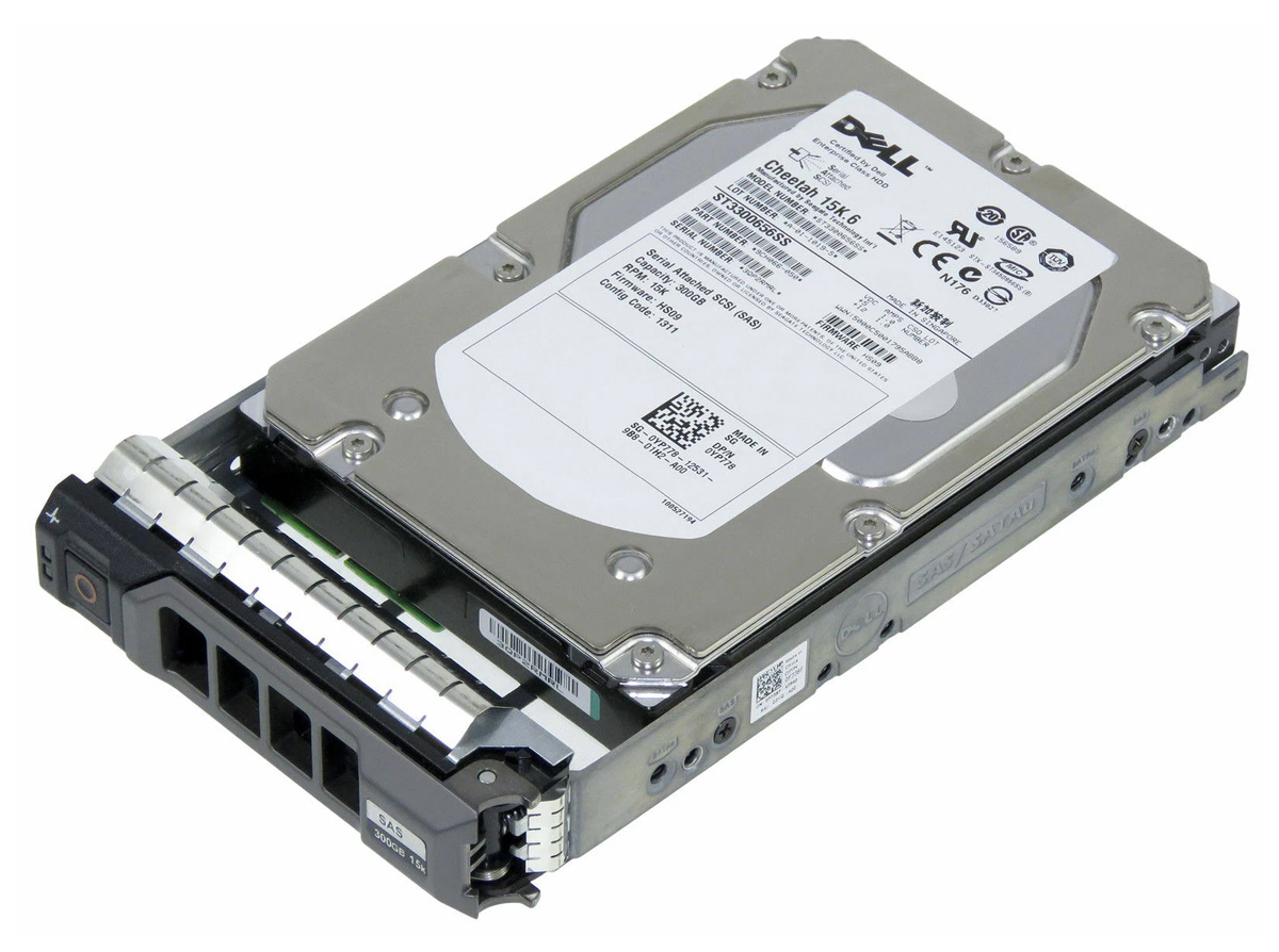 DELL refurbished SAS HDD YP778, 300GB, 15K, 3.5"