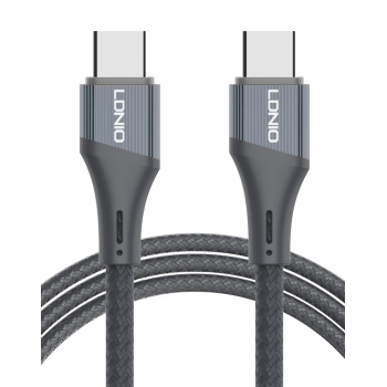 LDNIO καλώδιο USB-C LC632c, 100W, 480Mbps, 2m, μαύρο