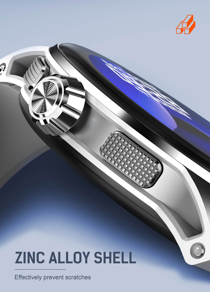 LDNIO smartwatch SW05, heart rate, 1.39" TFT, lP68, μαύρο - Image 3