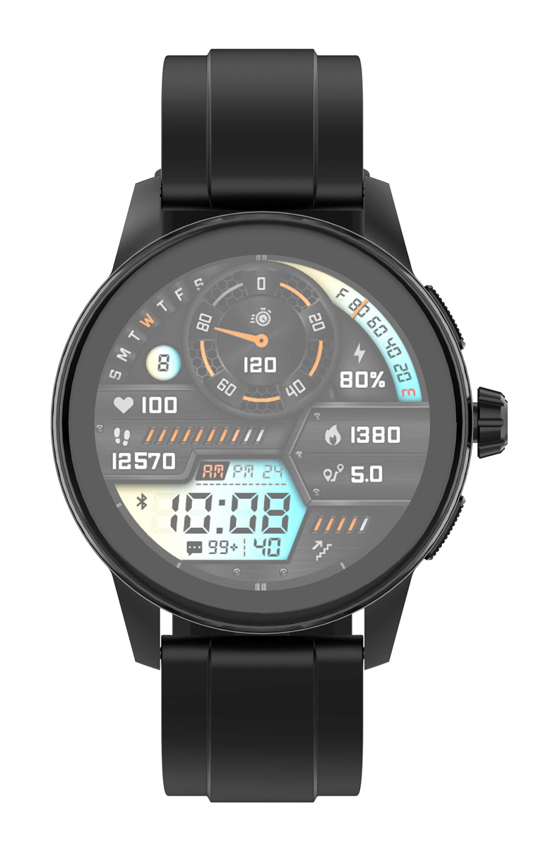 LDNIO smartwatch SW05, heart rate, 1.39" TFT, lP68, μαύρο - Image 5