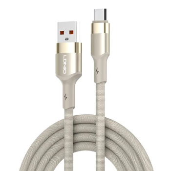 LDNIO καλώδιο USB-C σε USB LS352, 50W, 480Mbps, 2m, μπεζ