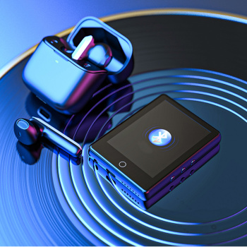 RUIZU MP3 player A6 με οθόνη αφής 2.8″, 32GB, Bluetooth, ελληνικό μενού, μαύρο