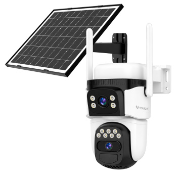 VSTARCAM smart ηλιακή κάμερα BG621DR, dual lens, 3MP, 4G, SD, PTZ, IP66