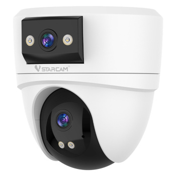 VSTARCAM smart κάμερα CS2DR, 3MP, dual lens, WiFi, PTZ, SD