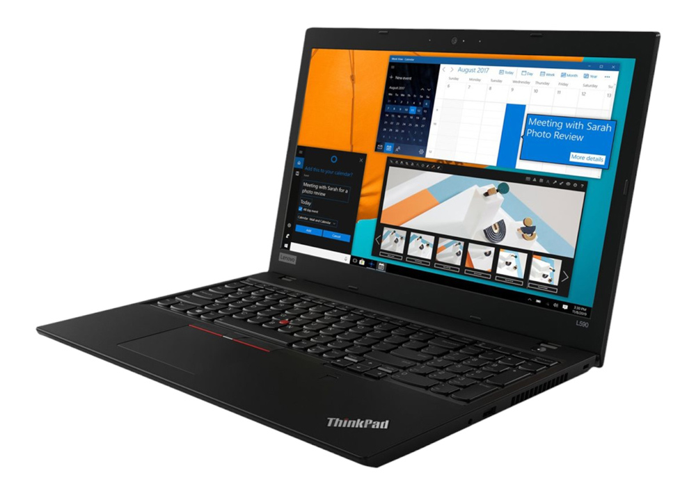 LENOVO Laptop ThinkPad L590, Refurbished Grade A, i5-8265U, 8/256GB NVME, 15.6", Cam, UHD Graphics 620, FreeDOS