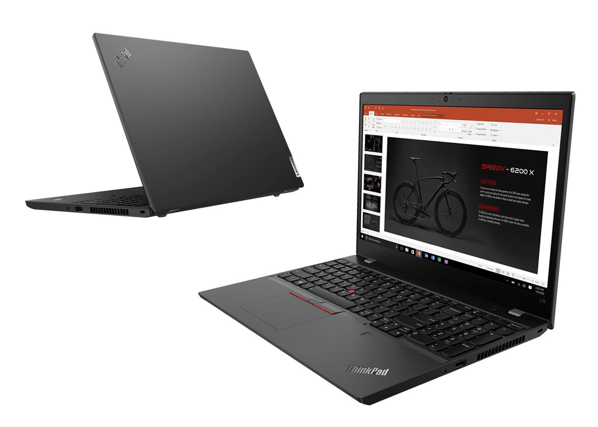 LENOVO Laptop ThinkPad L15 Gen 1, Refurbished Grade B, i5-10210U, 8/256GB NVME, 15.6", Cam, UHD Graphics 620, FreeDOS