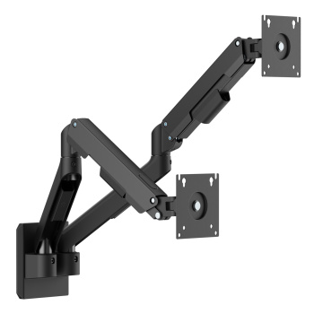 BRATECK επιτοίχια βάση για 2x οθόνες LDA113-114, 17-32″, έως 9kg