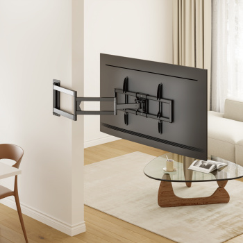 BRATECK επιτοίχια βάση τηλεόρασης LPA95-465XL, 37-86″, έως 50kg, full motion