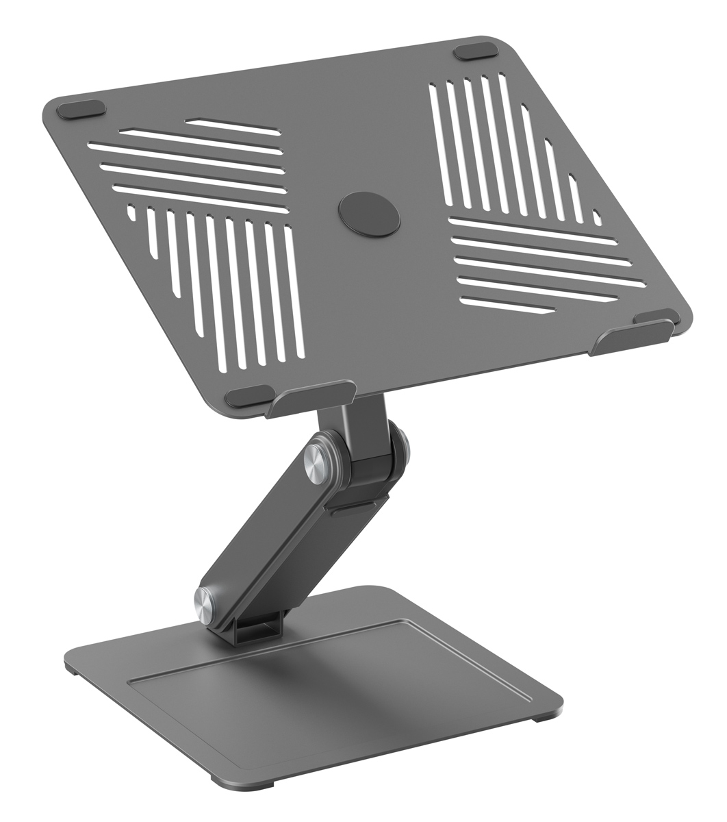 BRATECK μεταλλική βάση για laptop LPS09-02, 11~17", foldable, γκρι