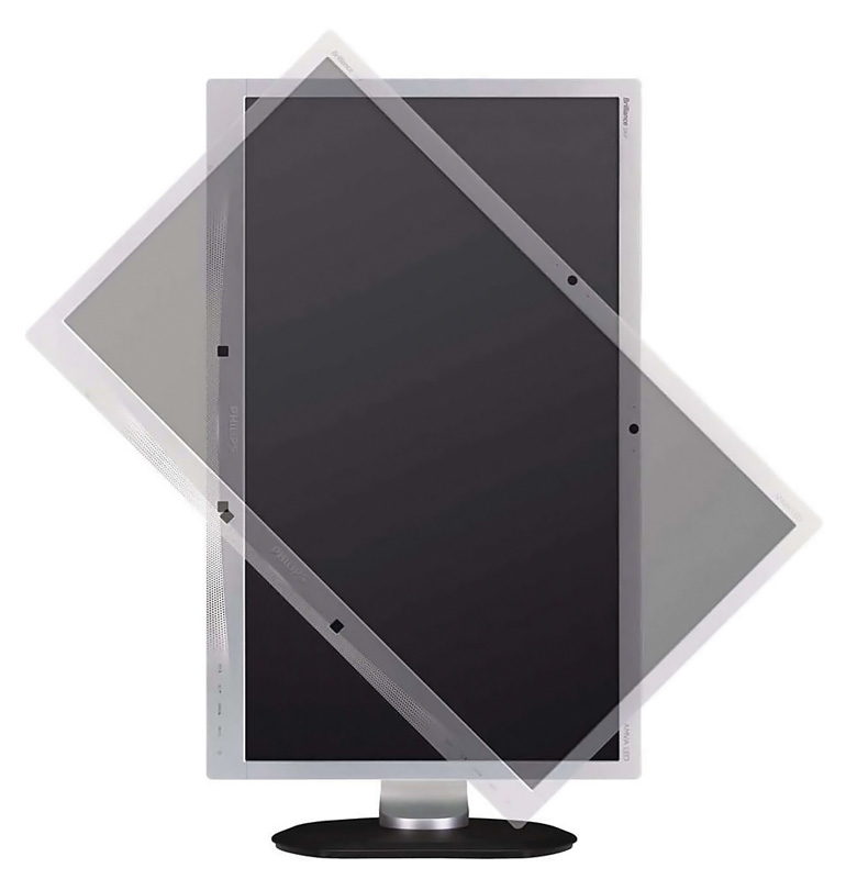 PHILIPS used οθόνη 241P4QPYES LED, 24" Full HD, VGA/DVI/DisplayPort, Grade B - Image 2