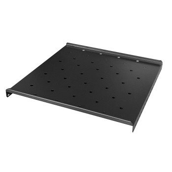POWERTECH σταθερό ράφι για rack 19″ NETW-0005, βάθος 475mm, μαύρο, 2τμχ