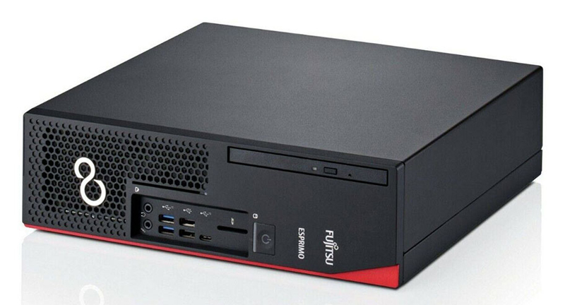 FUJITSU PC ESPRIMO D738 SFF, Refurbished Grade A Repainted, i5-8500, 8/256GB M.2, DVD, FreeDOS