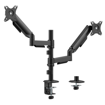 POWERTECH βάση γραφείου για 2x οθόνες PT-1628, 17-32″, έως 9kg