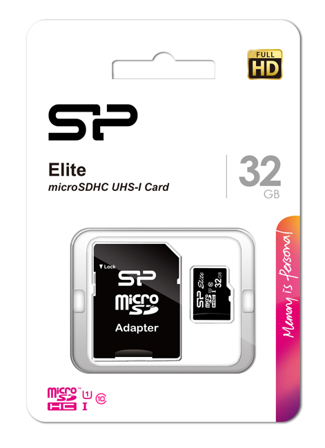 SILICON POWER κάρτα μνήμης Elite microSDXC UHS-1, 32GB, Class 10 - Image 2