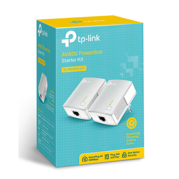 TP-LINK AV600 Powerline Starter Kit TL-PA4010 KIT, Ver. 3.0