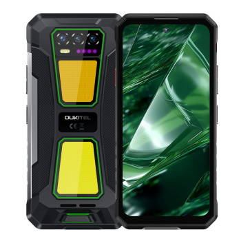 OUKITEL smartphone WP58 Pro, 6.7″, 8/512GB, 5G, 10000mAh, IP68/IP69K/MIL-STD-810H, πράσινο