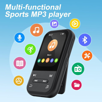 RUIZU MP3 player X02 με οθόνη 2.01″, 32GB, Bluetooth, μαύρο